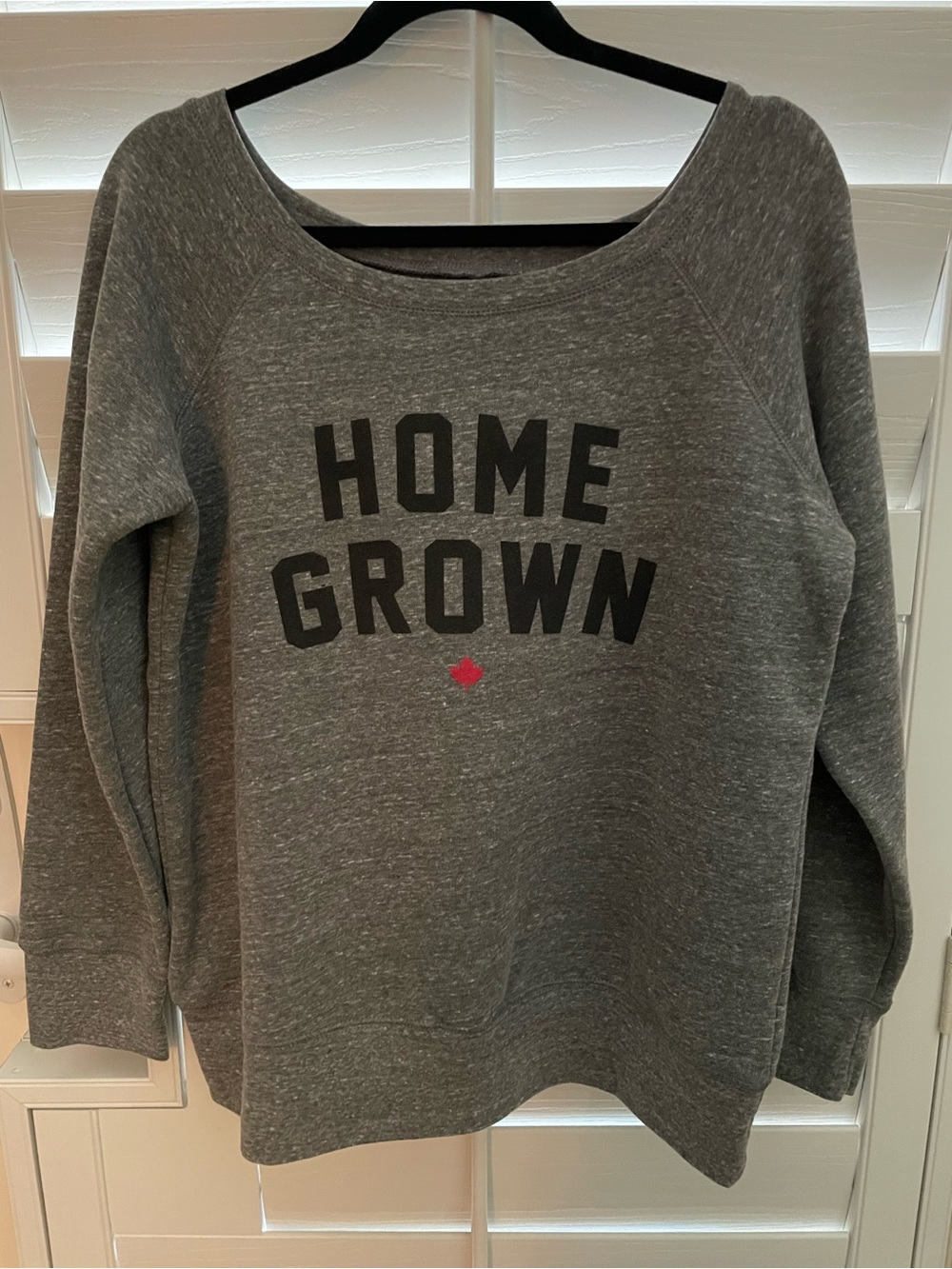 “Home Grown” Gray Sweatshirt - New